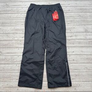 NEW 33,000ft Rain Pants Women's XL Black Waterproof Windproof Reflective Hiking